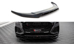 Maxton Parts - Frontlippe V.3 passend für Audi RSQ8 Mk1 schwarz Hochglanz