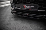 Maxton Parts - Frontlippe V.3 passend für Audi RSQ8 Mk1 schwarz Hochglanz