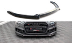 Maxton Parts - Frontlippe V.3 passend für Audi S3 / A3 S-Line Sportback 8V FL schwarz Hochglanz