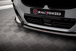 Maxton Parts - Frontlippe V.3 passend für BMW 2 Coupe M-Paket / M240i G42 schwarz Hochglanz