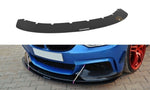 Maxton Parts - Frontlippe V.3 passend für BMW 4er Coupe / Gran Coupe / Cabrio M-Paket F32 / F36 / F33 schwarz matt