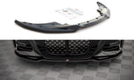 Maxton Parts - Frontlippe V.3 passend für BMW 4er M-Paket / M440i G22 / G23 / G22 FL / G23 FL schwarz Hochglanz
