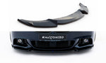 Maxton Parts - Frontlippe V.3 passend für BMW 5er F10/F11 M-Paket schwarz Hochglanz