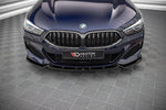Maxton Parts - Frontlippe V.3 passend für BMW 8 Coupe G15 / 8 Gran Coupe M Paket G16 schwarz Hochglanz