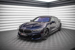 Maxton Parts - Frontlippe V.3 passend für BMW 8 Coupe G15 / 8 Gran Coupe M Paket G16 schwarz Hochglanz