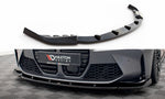 Maxton Parts - Frontlippe V.3 passend für BMW M3 / M4 G80 / G81 / G82 schwarz Hochglanz