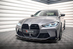 Maxton Parts - Frontlippe V.3 passend für BMW M3 / M4 G80 / G81 / G82 schwarz Hochglanz
