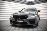 Maxton Parts - Frontlippe V.3 passend für BMW M5 F90 FL schwarz Hochglanz