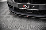 Maxton Parts - Frontlippe V.3 passend für BMW M5 F90 FL schwarz Hochglanz