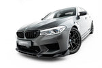 Maxton Parts - Frontlippe V.3 passend für BMW M5 F90 schwarz Hochglanz