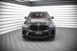 Maxton Parts - Frontlippe V.3 passend für BMW X5M F95 schwarz Hochglanz