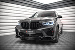 Maxton Parts - Frontlippe V.3 passend für BMW X5M F95 schwarz Hochglanz