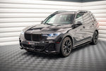 Maxton Parts - Frontlippe V.3 passend für BMW X7 M-Paket G07 schwarz Hochglanz