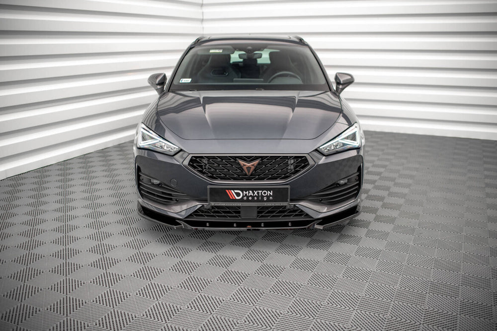 Maxton Parts - Frontlippe V.3 passend für CUPRA Leon Mk1 schwarz Hochglanz