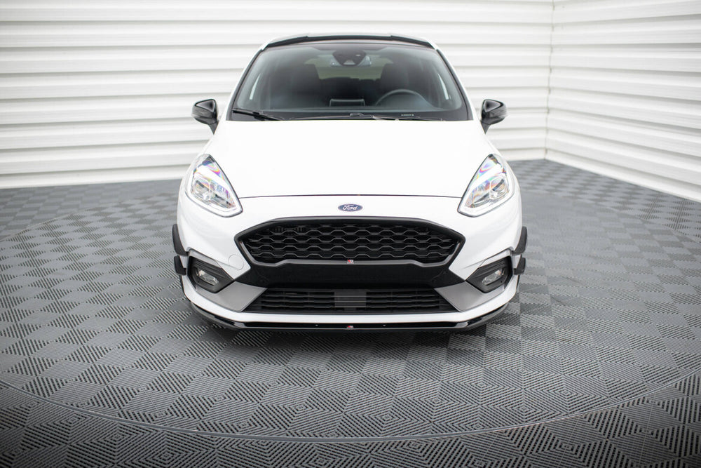 Maxton Parts - Frontlippe V.3 passend für Ford Fiesta Mk8 ST / ST-Line schwarz Hochglanz