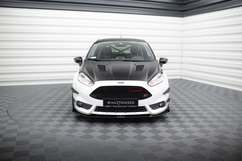Maxton Parts - Frontlippe V.3 passend für Ford Fiesta ST Mk7 FL schwarz matt