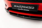 Maxton Parts - Frontlippe V.3 passend für Ford Focus ST-Line Mk3 FL schwarz Hochglanz