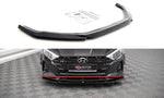 Maxton Parts - Frontlippe V.3 passend für Hyundai I20 N Mk3 schwarz Hochglanz