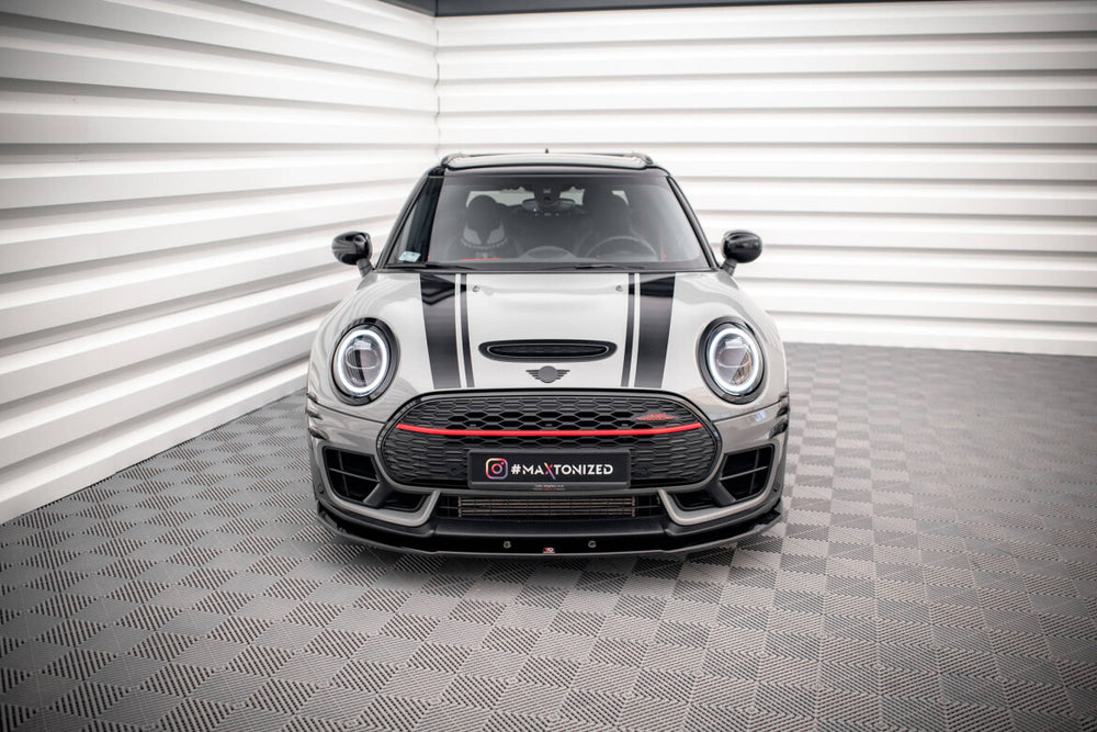 Maxton Parts - Frontlippe V.3 passend für Mini Cooper Clubman John Cooper Works F54 FL schwarz Hochglanz