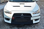Maxton Parts - Frontlippe V.3 passend für Mitsubishi Lancer Evo X schwarz matt