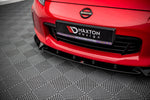 Maxton Parts - Frontlippe V.3 passend für Nissan 370Z FL schwarz Hochglanz