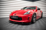 Maxton Parts - Frontlippe V.3 passend für Nissan 370Z FL schwarz Hochglanz