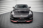 Maxton Parts - Frontlippe V.3 passend für Nissan 370Z Nismo FL schwarz Hochglanz