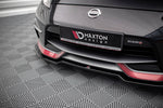 Maxton Parts - Frontlippe V.3 passend für Nissan 370Z Nismo FL schwarz Hochglanz