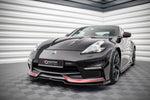 Maxton Parts - Frontlippe V.3 passend für Nissan 370Z Nismo FL schwarz Hochglanz