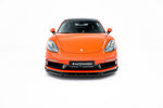 Maxton Parts - Frontlippe V.3 passend für Porsche 718 Cayman GTS 982c schwarz Hochglanz