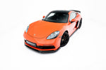 Maxton Parts - Frontlippe V.3 passend für Porsche 718 Cayman GTS 982c schwarz Hochglanz