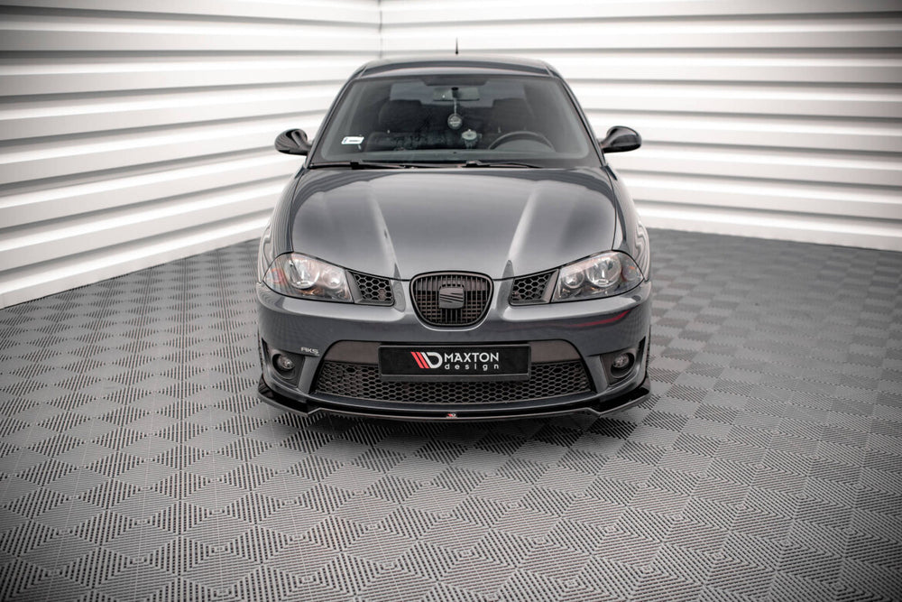 Maxton Parts - Frontlippe V.3 passend für Seat Ibiza CUPRA Mk3 schwarz Hochglanz