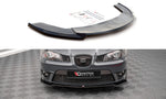 Maxton Parts - Frontlippe V.3 passend für Seat Ibiza CUPRA Mk3 schwarz Hochglanz