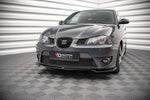 Maxton Parts - Frontlippe V.3 passend für Seat Ibiza CUPRA Mk3 schwarz Hochglanz