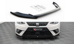 Maxton Parts - Frontlippe V.3 passend für Seat Ibiza FR/ Standard Mk5 schwarz Hochglanz