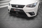 Maxton Parts - Frontlippe V.3 passend für Seat Ibiza FR/ Standard Mk5 schwarz Hochglanz