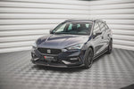 Maxton Parts - Frontlippe V.3 passend für Seat Leon FR Mk4 schwarz Hochglanz (SE-LE-4-FR-FD3-G)