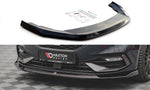Maxton Parts - Frontlippe V.3 passend für Seat Leon FR Mk4 schwarz Hochglanz (SE-LE-4-FR-FD3-G)