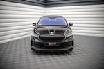 Maxton Parts - Frontlippe V.3 passend für Skoda Enyaq iV schwarz Hochglanz