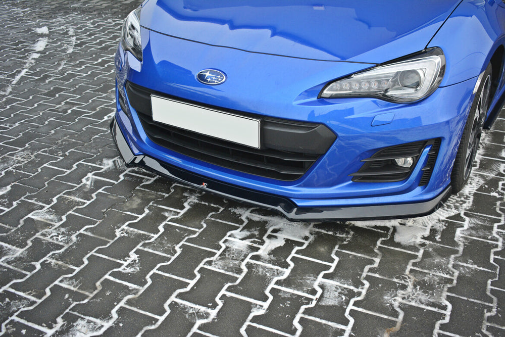 Maxton Parts - Frontlippe V.3 passend für Subaru BRZ Mk1 FL schwarz Hochglanz