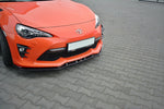 Maxton Parts - Frontlippe V.3 passend für Toyota GT86 FL schwarz Hochglanz