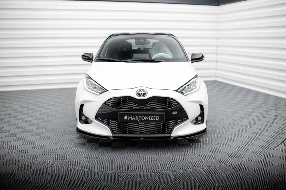Maxton Parts - Frontlippe V.3 passend für Toyota Yaris Mk4 schwarz Hochglanz