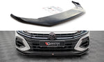 Maxton Parts - Frontlippe V.3 passend für VW Arteon R Limousine / Shooting Brake Mk1 FL schwarz Hochglanz