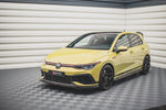 Maxton Parts - Frontlippe V.3 passend für VW Golf GTI Clubsport Mk8 schwarz Hochglanz