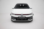 Maxton Parts - Frontlippe V.3 passend für VW Golf GTI / GTE / R-Line Mk8 FL schwarz Hochglanz