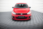 Maxton Parts - Frontlippe V.3 passend für VW Golf GTI Mk6 schwarz matt