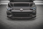 Maxton Parts - Frontlippe V.3 passend für VW Golf R Hatchback / Variant Mk8 schwarz Hochglanz