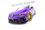 Maxton Parts - Frontlippe V.3 passend für VW Golf R Variant Mk8 FL schwarz Hochglanz