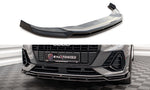 Maxton Parts - Frontlippe V.4 passend für Audi Q3 Sportback / SUV S-Line F3 schwarz Hochglanz