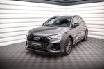Maxton Parts - Frontlippe V.4 passend für Audi Q3 Sportback / SUV S-Line F3 schwarz Hochglanz